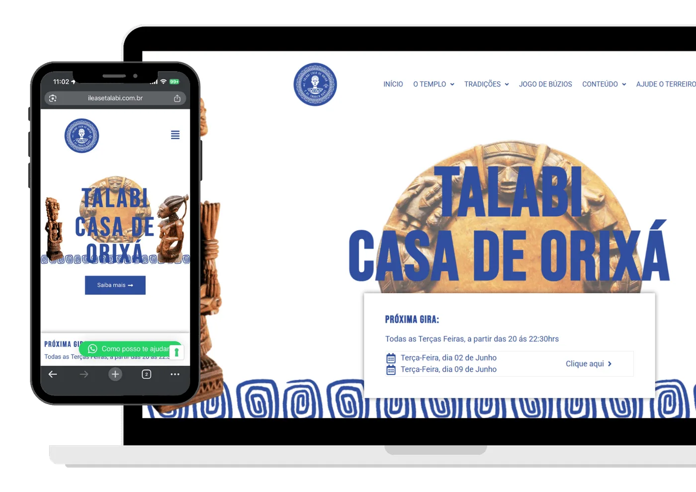 Projeto de site desenvolvido pela Olaje Publicidade 3